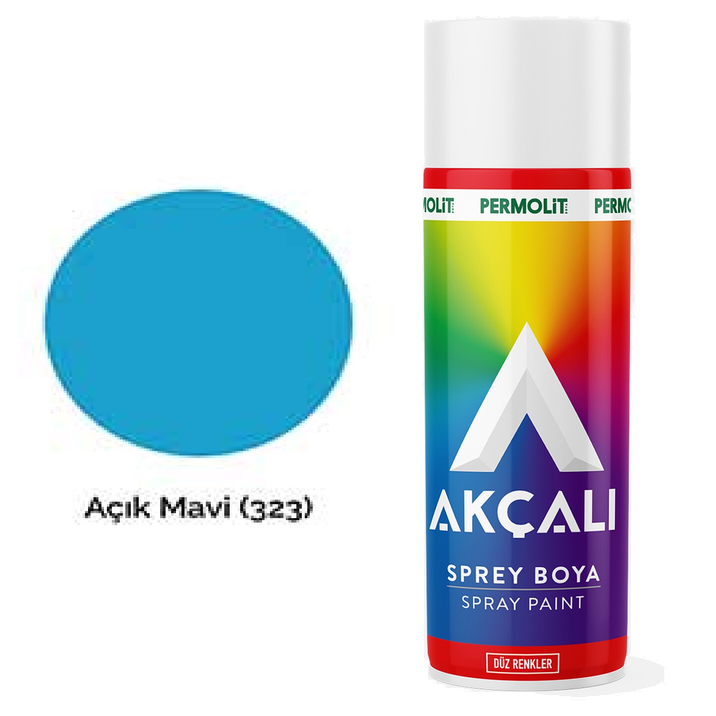 SPREY BOYA ACIK MAVI AKCALI 323